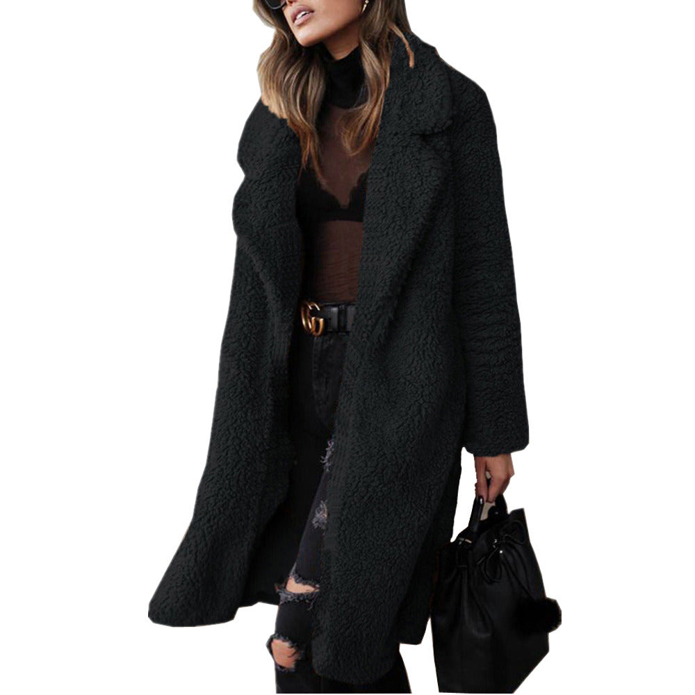 Plush Long Coat