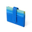 Blue Colored Snap Card Holder