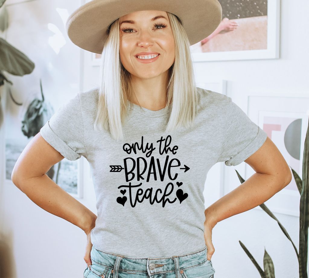 Only The Brave Teach Shirt