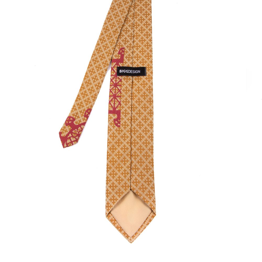 Sun Disk Neck Tie