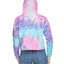 Tie-Dye Cropped Hoodie