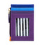 Purple Zippered Card Holder