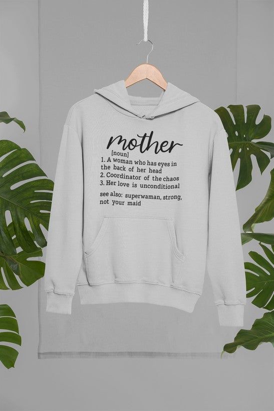 Mom Noun Hoodie