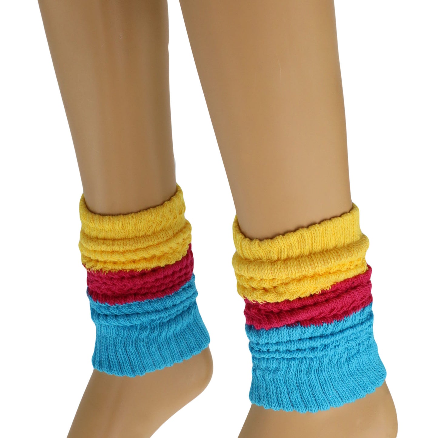 Colorful Soft Knitted Leg Warmer