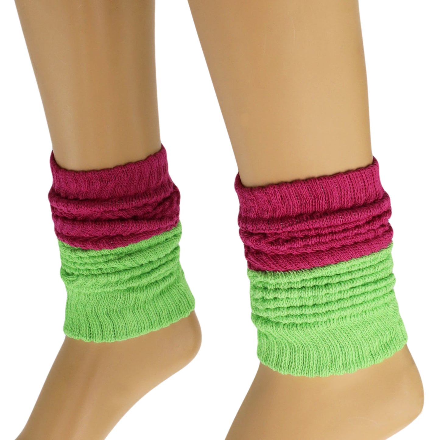 Colorful Soft Knitted Leg Warmer