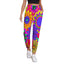 Flower Design Jogger Pants