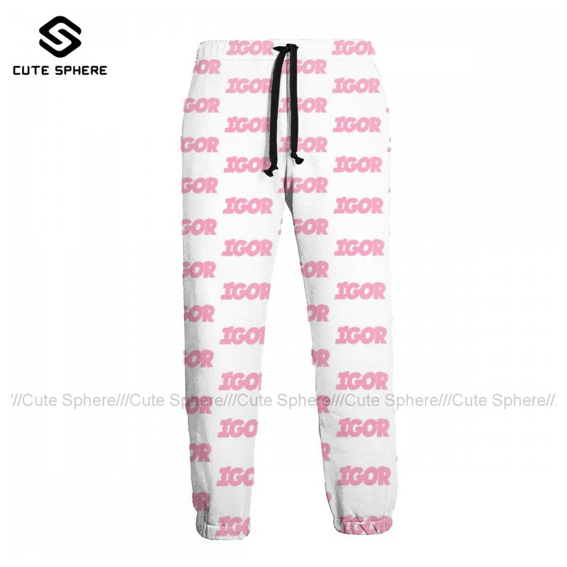 Unisex Fitness Polyester Casual Pants