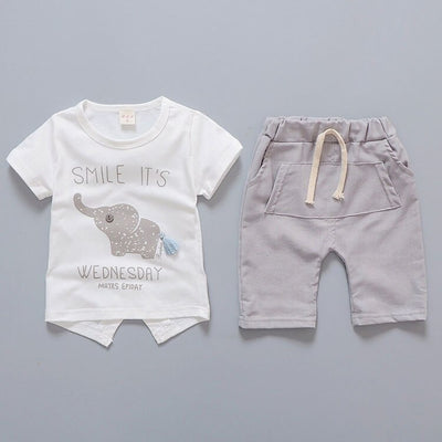Summer Newborn Boy Suit Sets