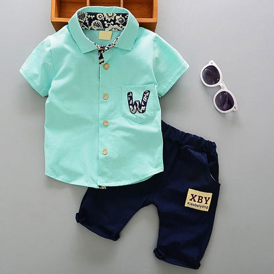 Summer Newborn Boy Suit Sets
