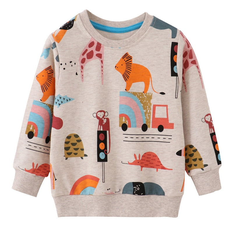Animals Print  Sweatshirts