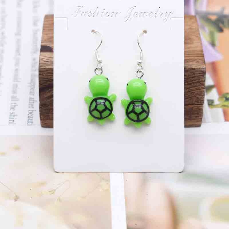 Animals-Fruits-Vegetables Themed Earrings