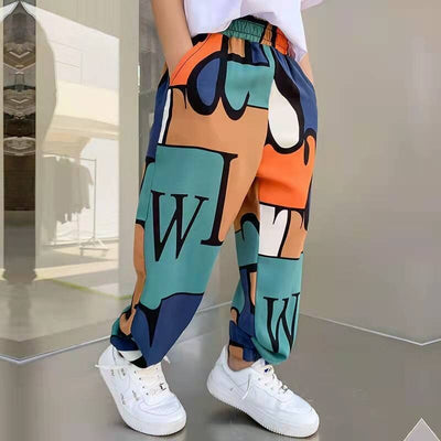 Graffiti Designer Print Sweatpants