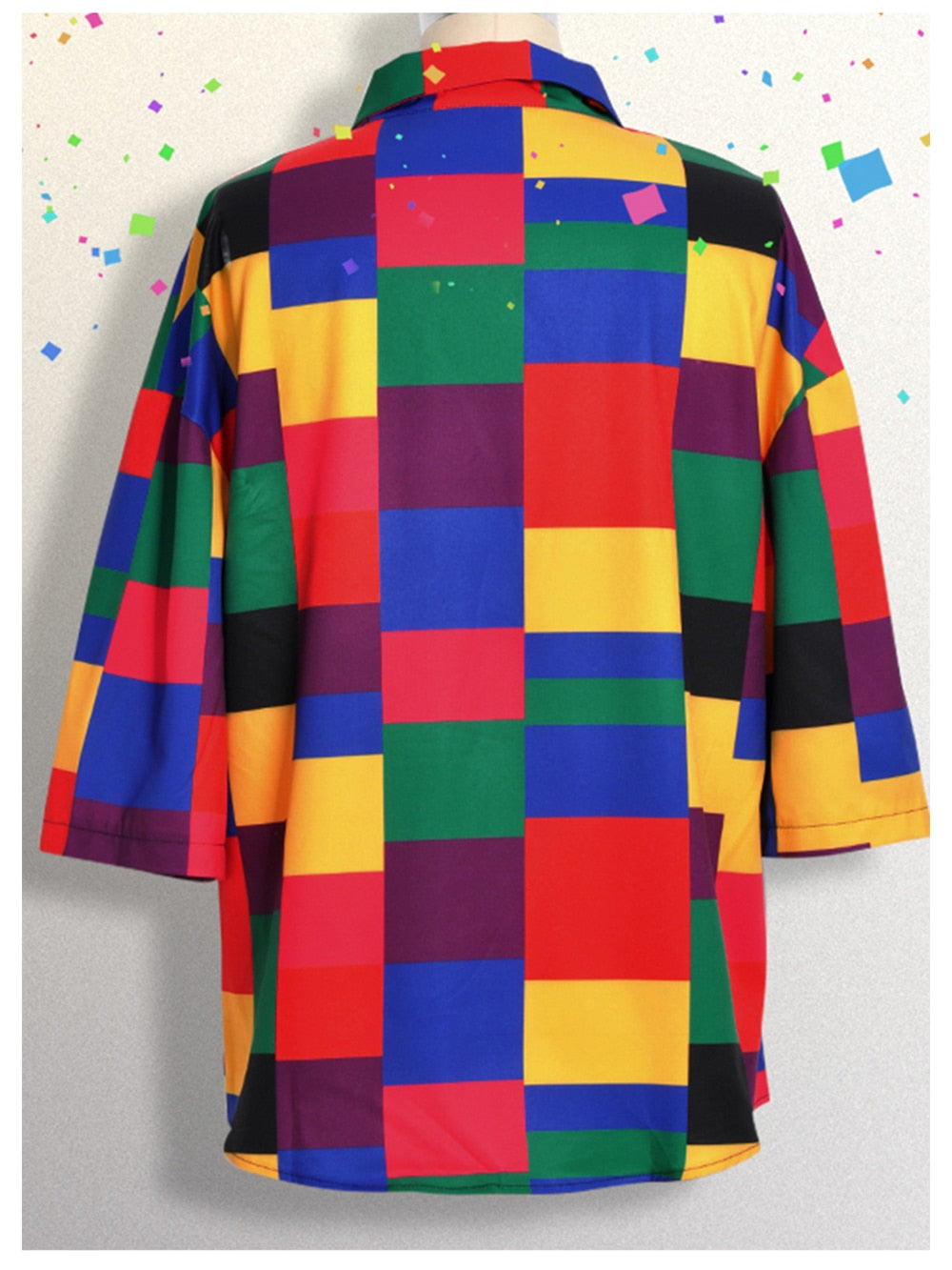 Geometric Patterns Colorful Shirt