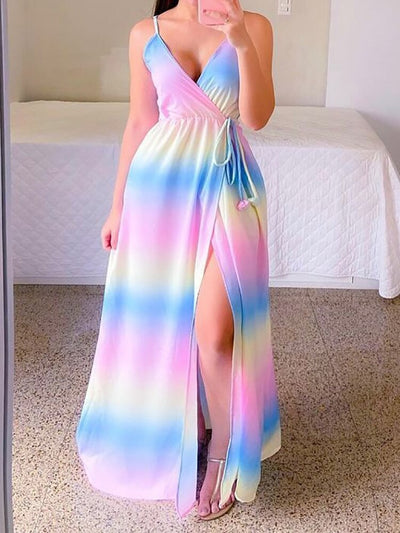 Dress Elegant Lady Print
