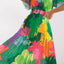 Elegant Floral Printed Summer Dress