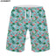 Casual Flamingo Printed Shorts Beach Sweatpant