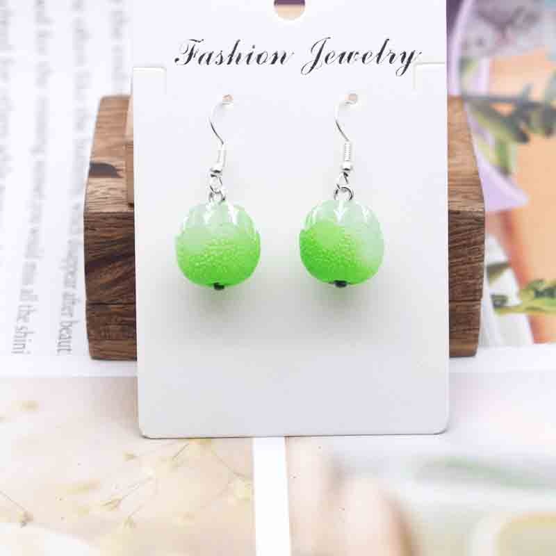 Animals-Fruits-Vegetables Themed Earrings