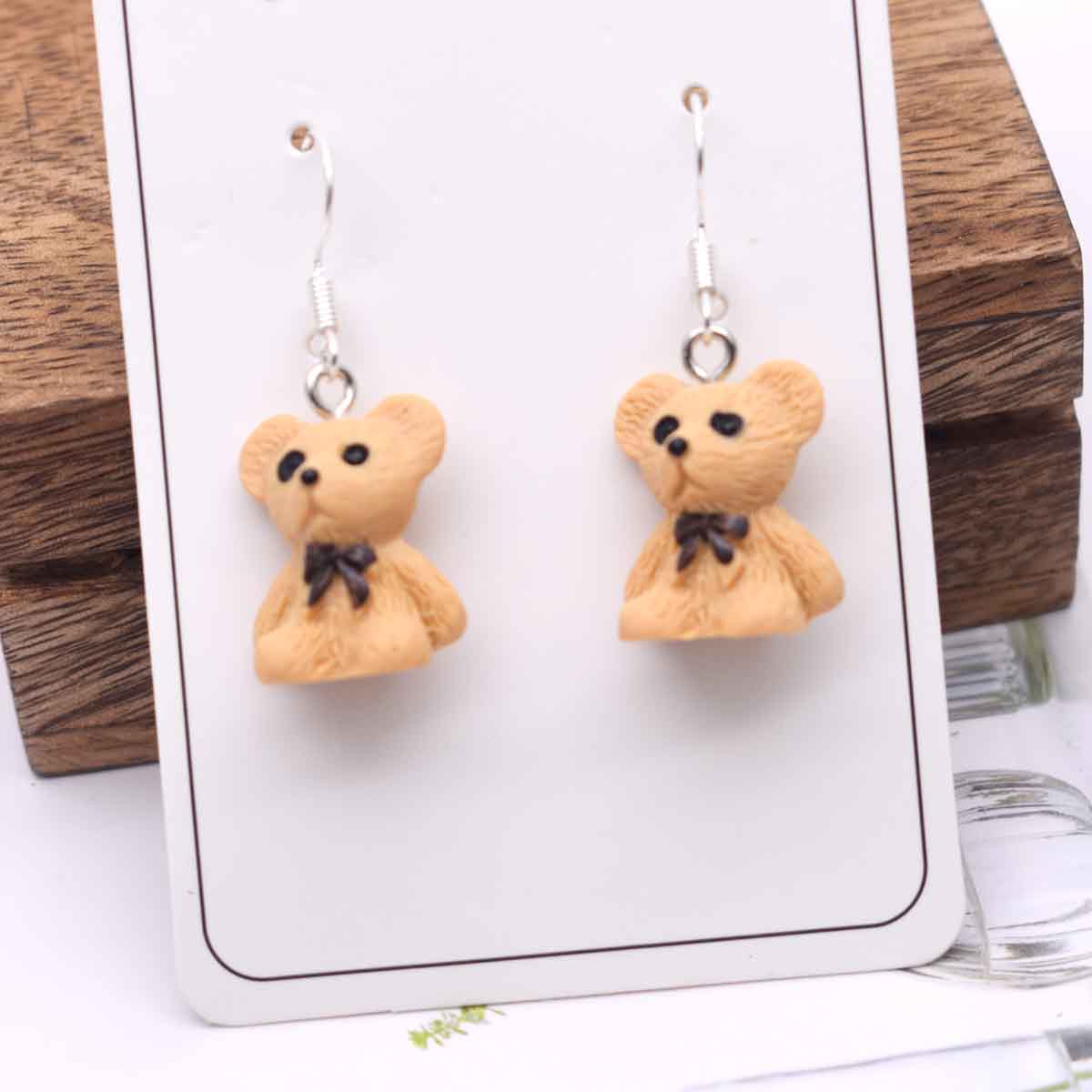 Animals-Fruits-Vegetables Themed Earrings