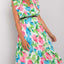Elegant Floral Printed Summer Dress