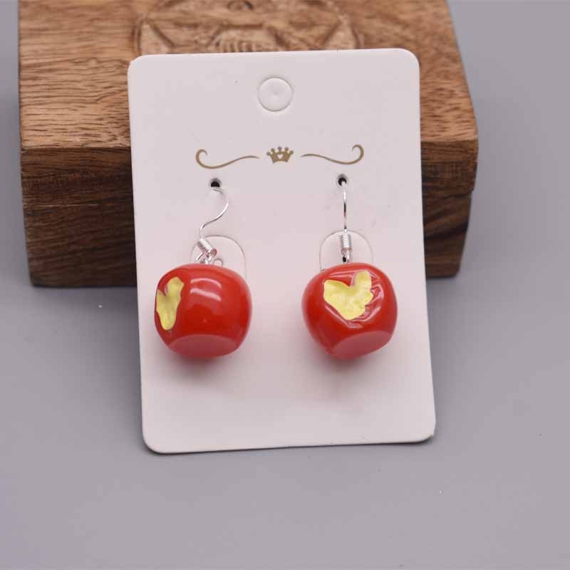 Animals-Fruits-Vegetables Themed Earrings