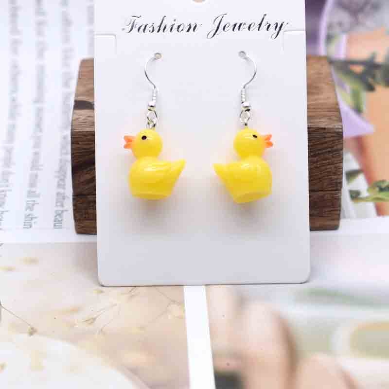 Animals-Fruits-Vegetables Themed Earrings