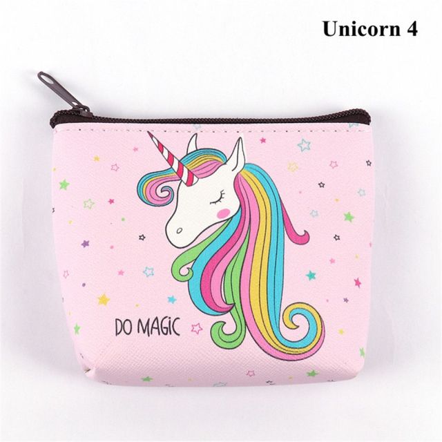 Plush Unicorn Coin Purse keyring - Rose Pink – ohitsperfect