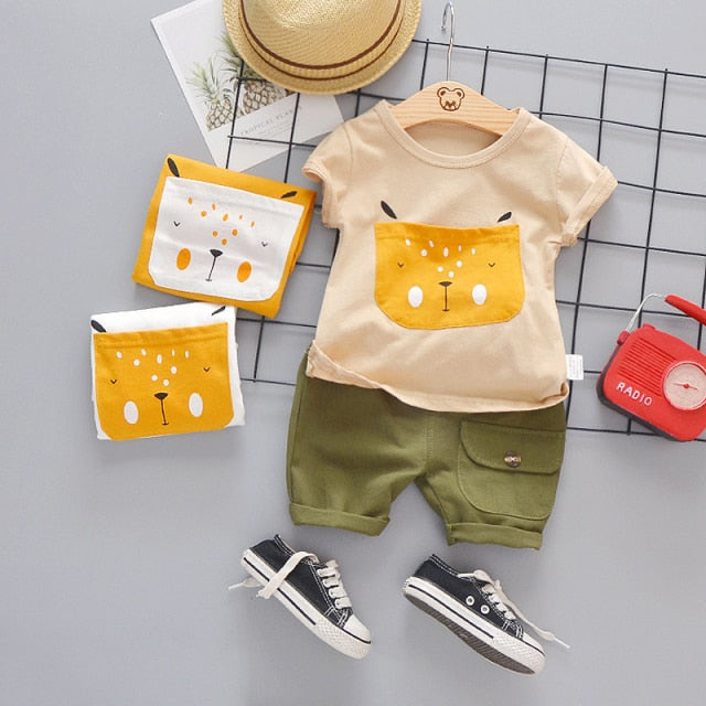 Baby Boys Girls Cartoon Clothes - bonbop