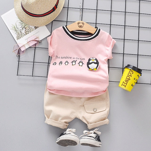 Baby Boys Girls Cartoon Clothes - bonbop