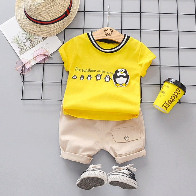 Baby Boys Girls Cartoon Clothes - bonbop