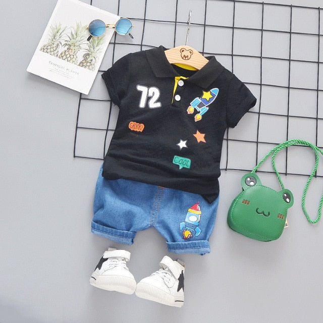 Baby Boys Girls Cartoon Clothes - bonbop