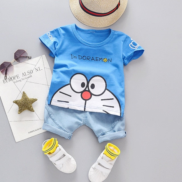 Baby Boys Girls Cartoon Clothes - bonbop