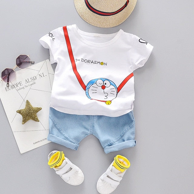 Baby Boys Girls Cartoon Clothes - bonbop