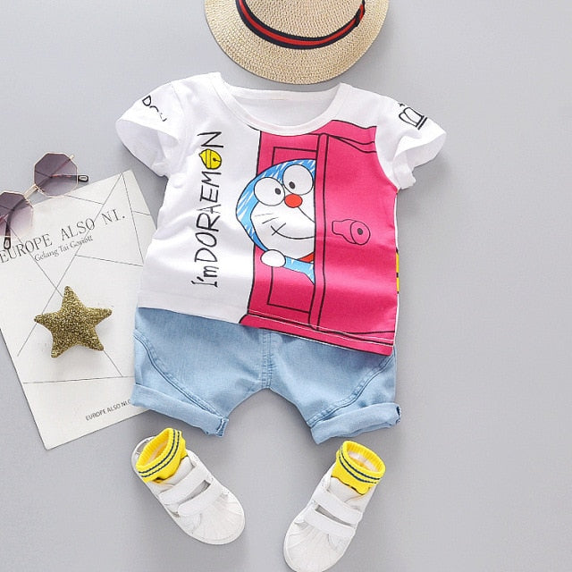 Baby Boys Girls Cartoon Clothes - bonbop