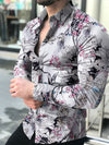 Men's butterfly print shirt - bonbop