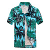 Short Sleeve Button Down Hawaiian Shirts - bonbop