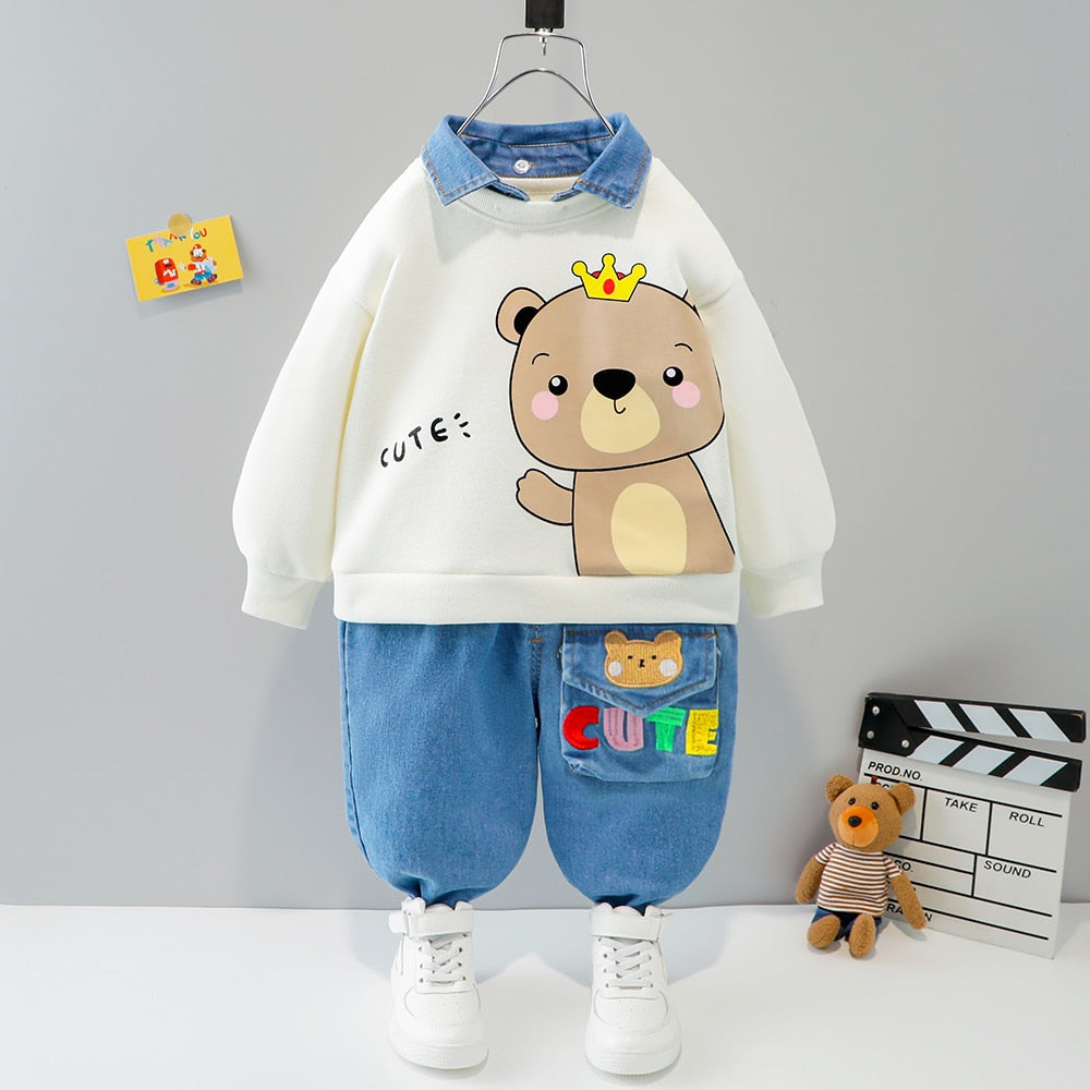 New Fashion Style Cotton Infant Baby Suits - bonbop