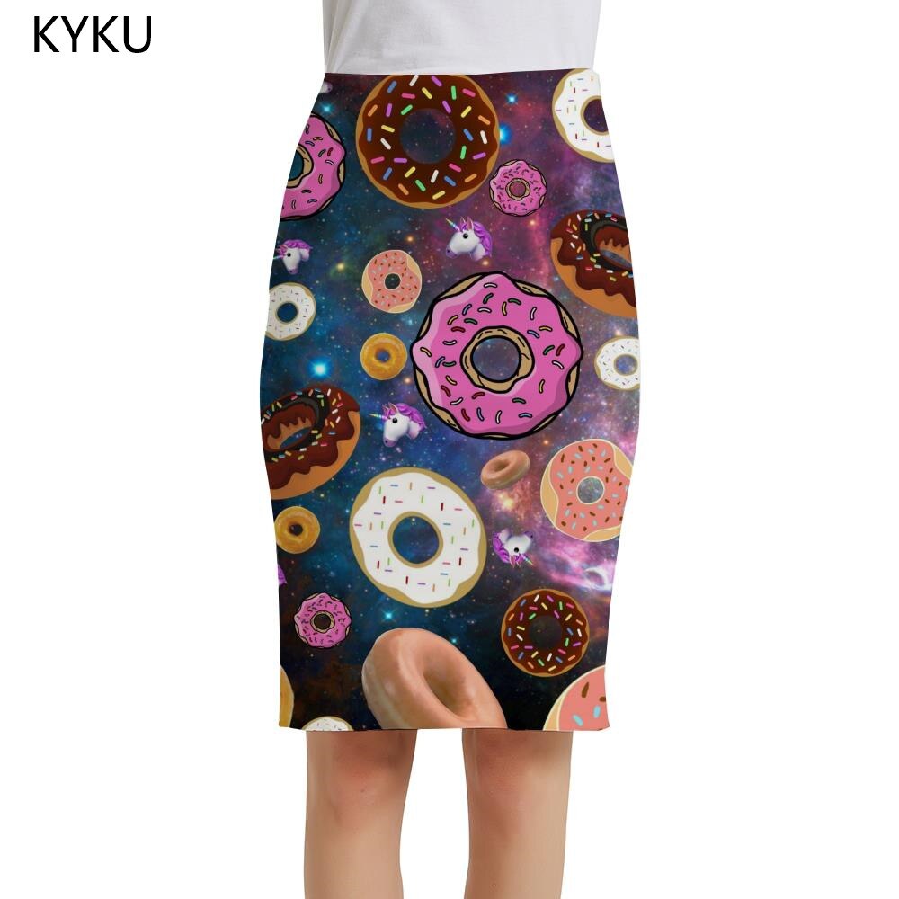 COOL COLORFUL PENCIL SKIRT