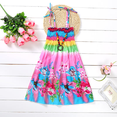 Summer Bohemian Floral Dress